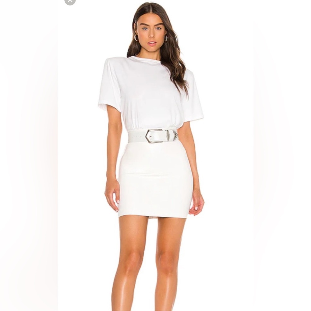 Commando White Mini Skirt